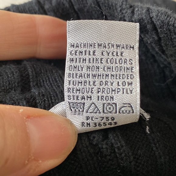 Izod zip up cardigan sweater - Picture 4 of 4